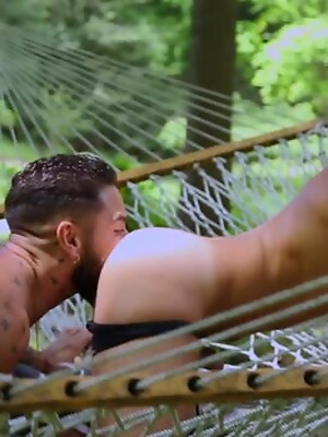 Camp CockyBoys: Angel Rivera & Brock Banks enjoy some steamy fun in a hammock!