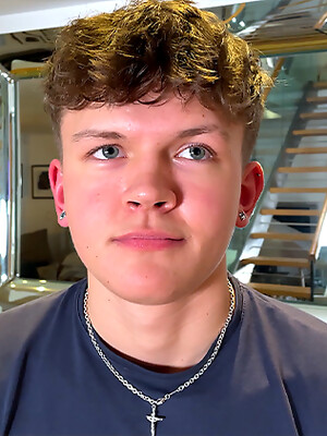 Young Handsome Teen gets Manhandled & his Hard Uncut Cock Shoots Cum!