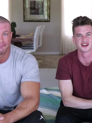 Big Dick London Ryan Fucks Fit Muscle Man Sean Costin by Gayhoopla