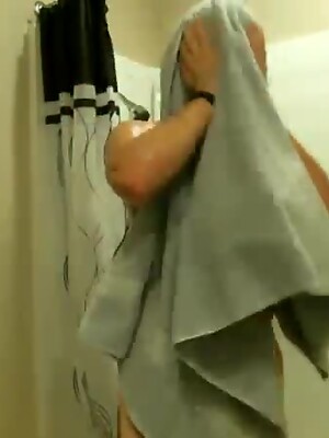 Blonde Surfer Brandon Parker Showers and Jerks Dick on Webcam Video