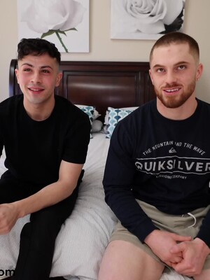 Dustin Hazel & Franco Styles Pre-Fuck Interview