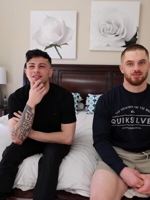 Dustin Hazel & Franco Styles Pre-Fuck Interview