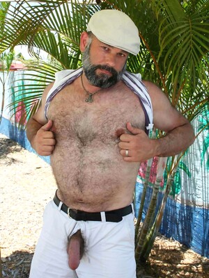 Sean Travis mature solo by Hot Older Male
