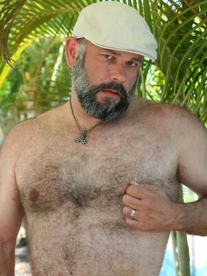 Sean Travis mature solo by Hot Older Male