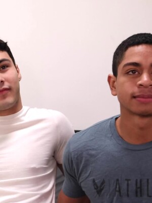 Caleb Mills & Leon Foreman Gear Up For A HOT Fuck by Gayhoopla