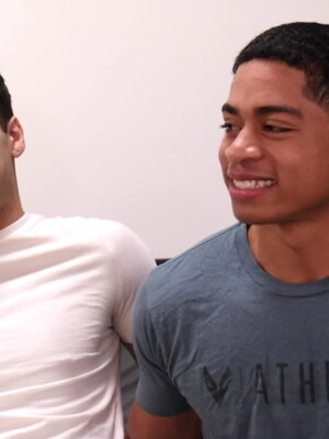 Caleb Mills & Leon Foreman Gear Up For A HOT Fuck by Gayhoopla