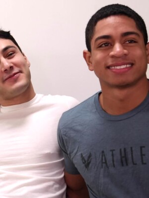 Caleb Mills & Leon Foreman Gear Up For A HOT Fuck by Gayhoopla