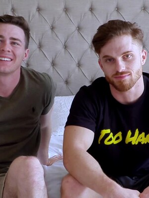 Dustin Hazel & Mason Skyy Are Amped To FINALLY Fuck by Gayhoopla