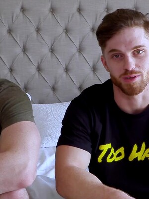 Dustin Hazel & Mason Skyy Are Amped To FINALLY Fuck by Gayhoopla