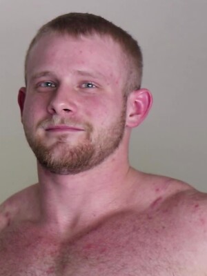 Hairy Bodybuilder Ryan Judd Jerks His COCK by Gayhoopla