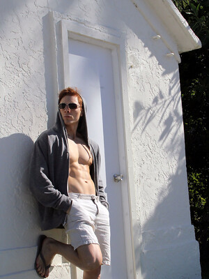 New Red Head Jock Mitchell Wright Jerks It by Gayhoopla