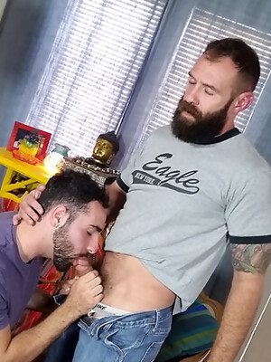 George Glass Fucks Anthony Naxos by Hot Older Male