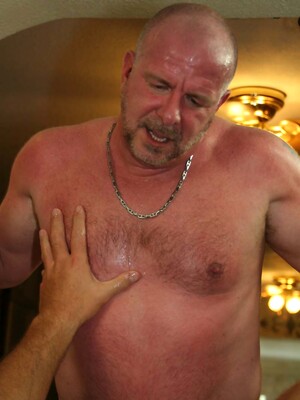 Russ Rodgers and Brock Hart fuck by Hot Older Male