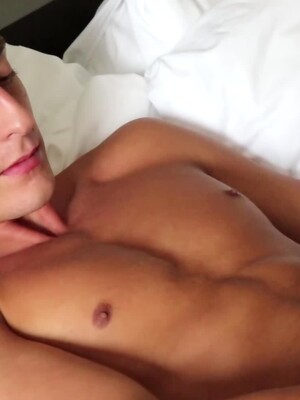 Tall Tan Jock Bradley Whitman JERKS His COCK by Gayhoopla